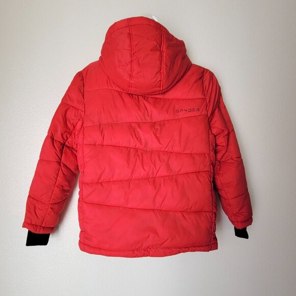 Spyder Boy's Nexus Hooded Puffer Jacket - M (10/12) - Picture 2 of 7